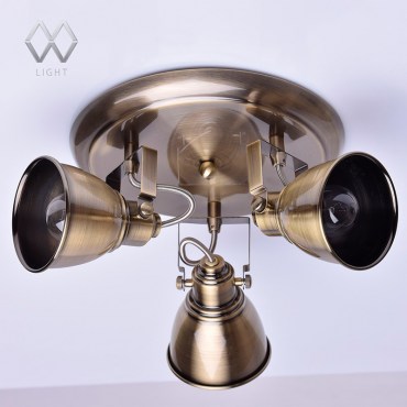 Светильник спот MW-Light 547020203 Ринген 3x40W E14